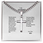Cuban Chain Cross Necklace