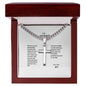 Cuban Chain Cross Necklace