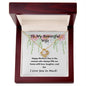 To My Beautiful Wife | Happy Mother's Day | Love Knot Necklace