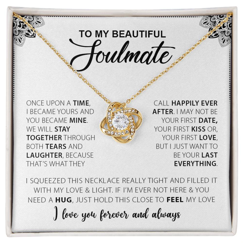 To My Beautiful Soulmate Necklace