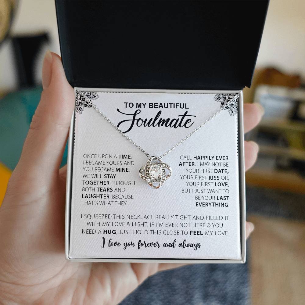 To My Beautiful Soulmate Necklace