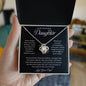 To My Beautiful Daughter Necklace