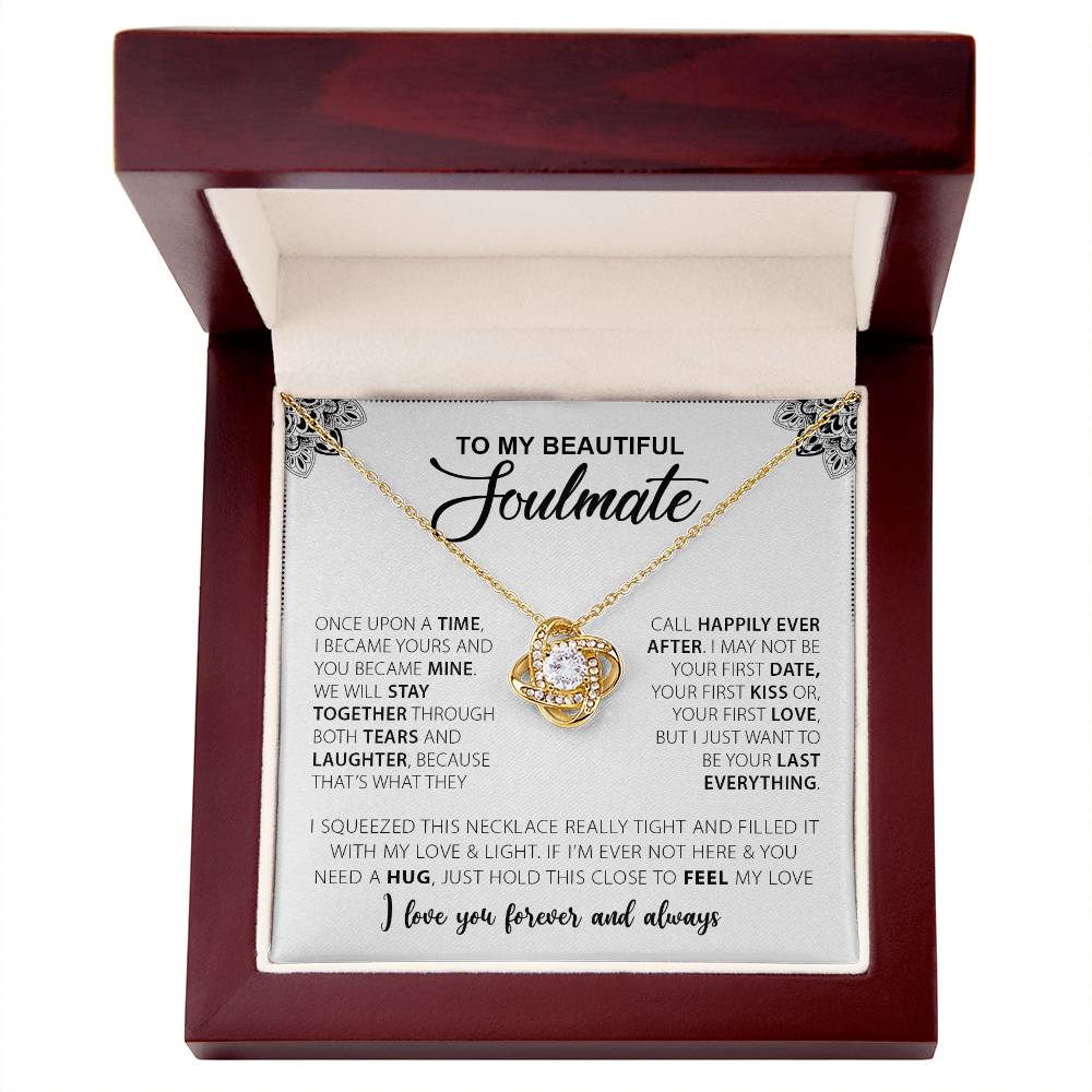 To My Beautiful Soulmate Necklace