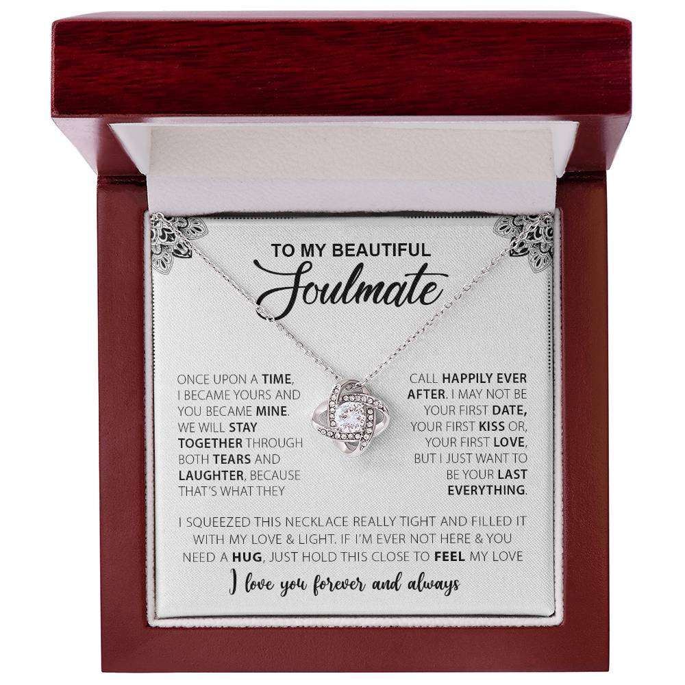 To My Beautiful Soulmate Necklace